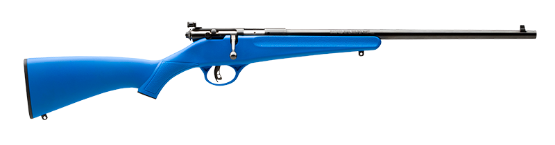 Savage 13785 Rascal Youth 22 LR 1 16.10" Blue Blued Right Youth/Compact Hand